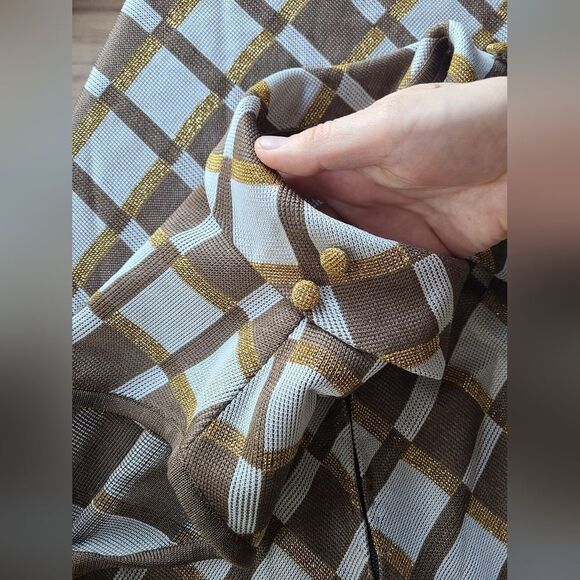 The Lana Mod Vintage 60s Holiday Mini Shift Dress S - Picture 6 of 15